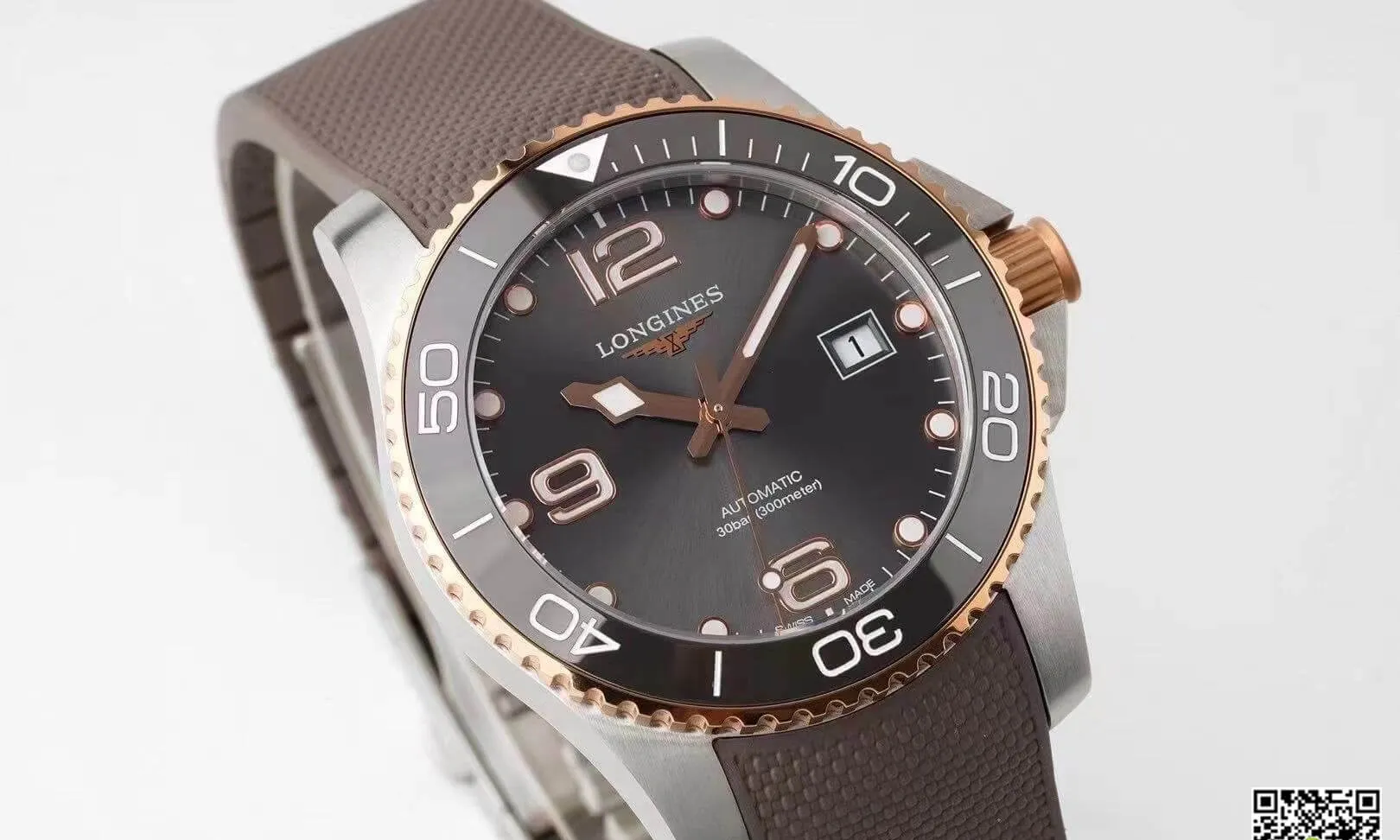 Longines Concas L3.781.3.78.9 ZF Factory 1:1 Best Edition Replica Watch Black Bezel